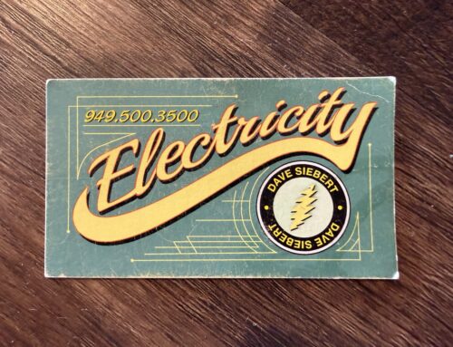 Electrician – Dave Siebert